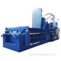 Hydraulic Na-aga n'ihu Aluminom Cans Baling Machine